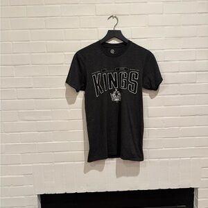 NHL LA Kings Black Short Sleeve Tee Classic Crew